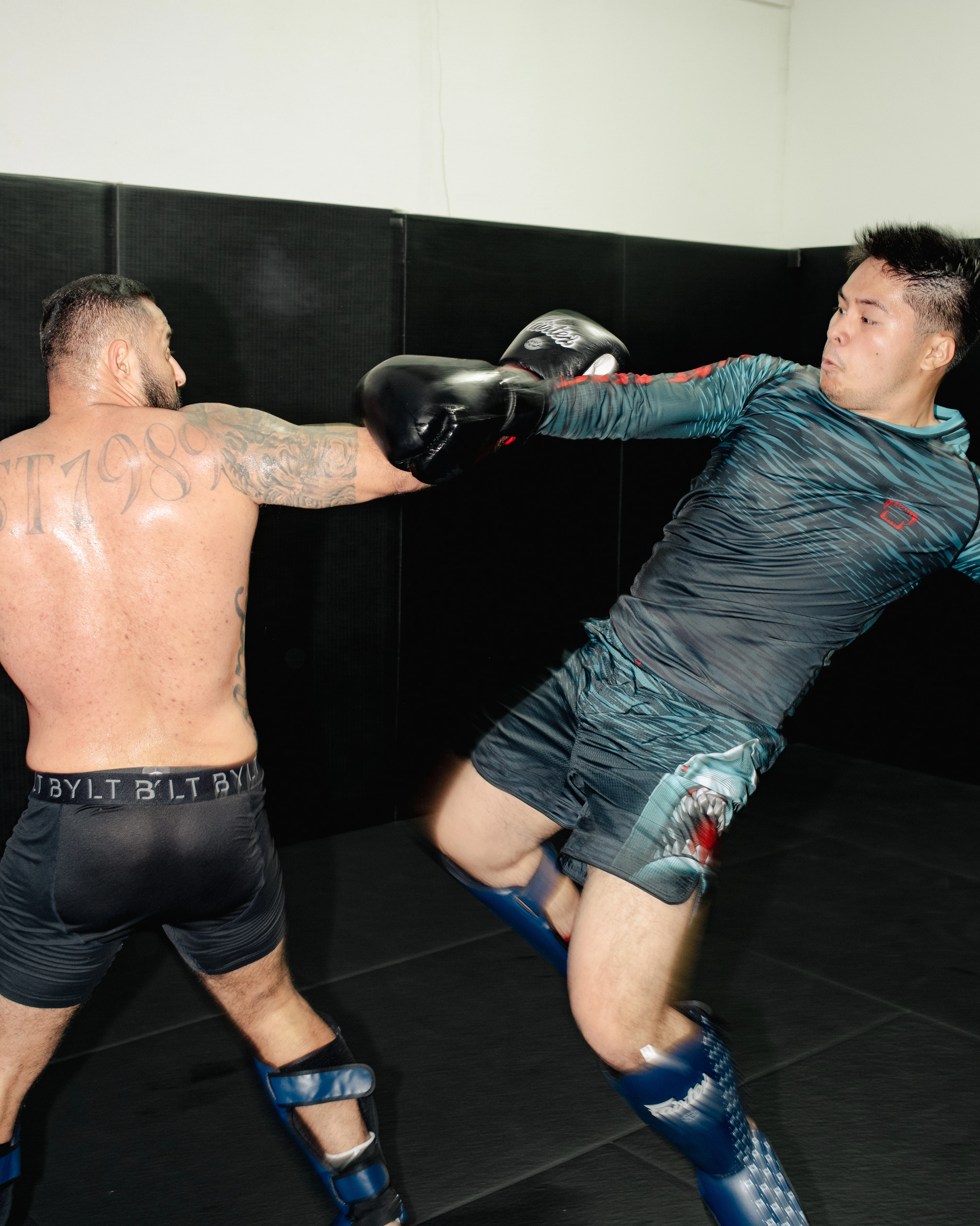 Muay Thai sparring at 10th Planet Covina